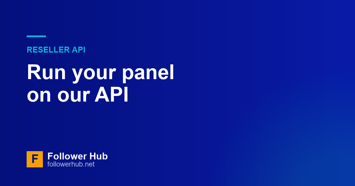Running your own SMM panel on top of ours with the API v2